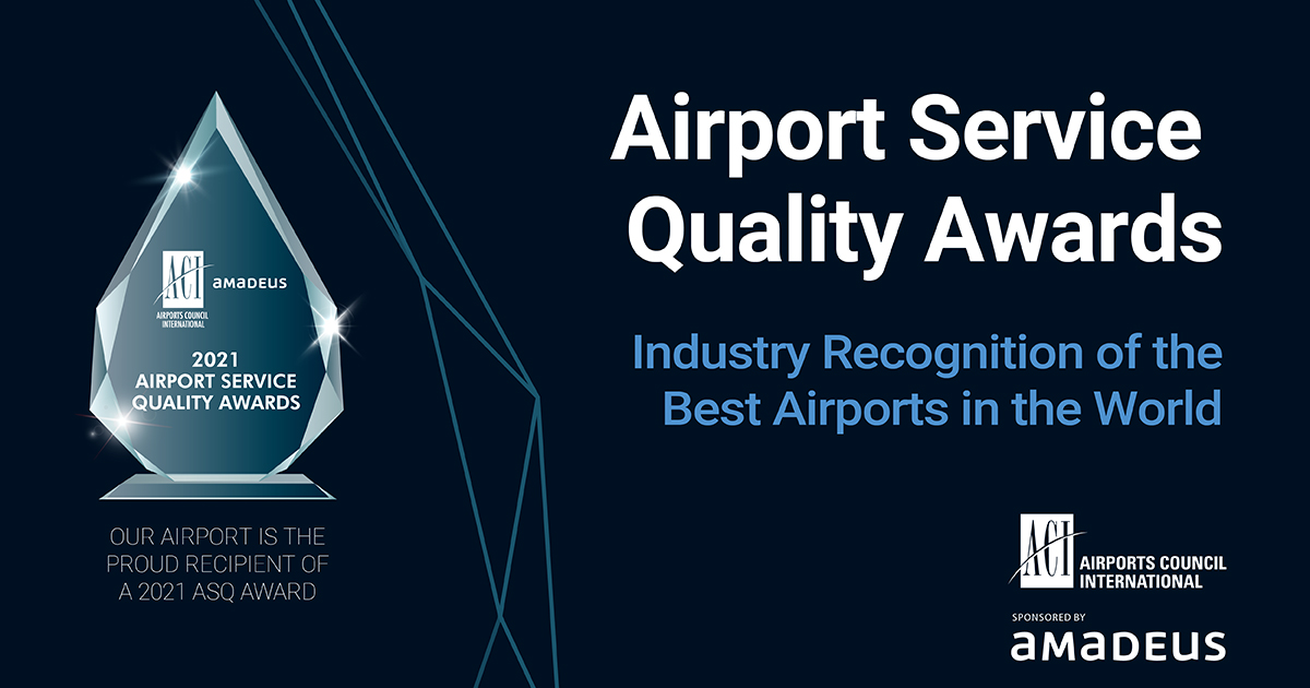 Ford International Airport Earns Global Award for Superior Guest Experience During Pandemic