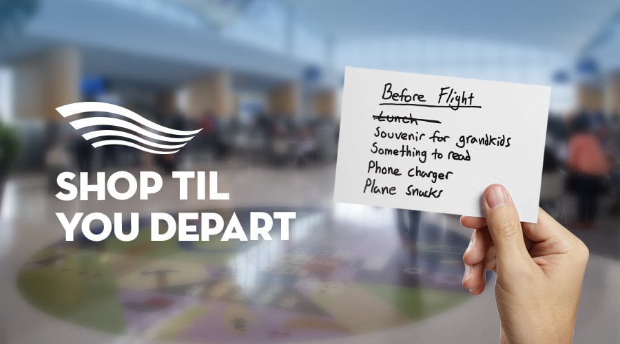 Shop ‘Til You Depart
