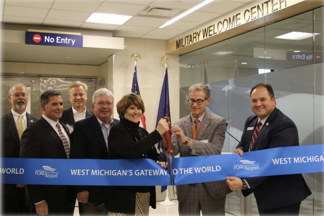 Gerald R. Ford International Airport & SpartanNash Open Military Welcome Center