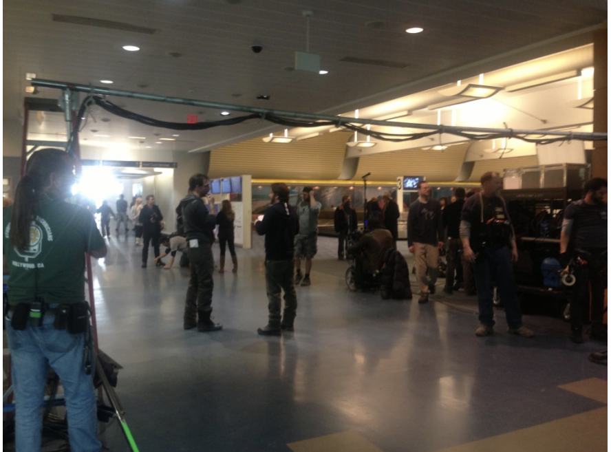 Lights, Camera, Action! Gerald R. Ford International Airport Serves as Location for Filming of “The End of the Tour.”