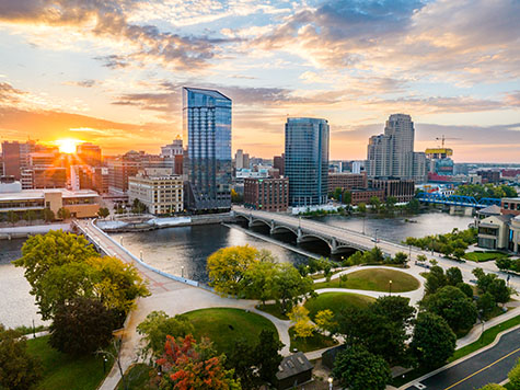 Downtown Grand Rapids Michigan