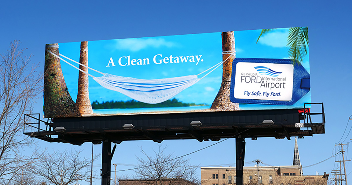 Out of Home Advertising: A Clean Getaway