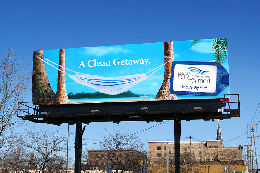 Out of Home Advertising: A Clean Getaway