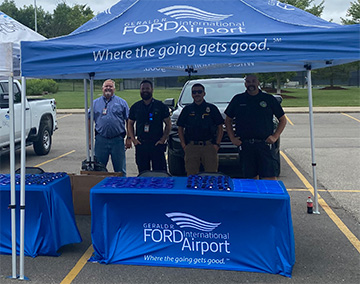 national night out booth
