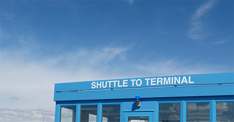 Shuttle to terminal building